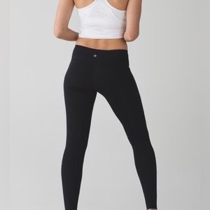 Womens Lululemon Wunder Under Mid Rise Legging